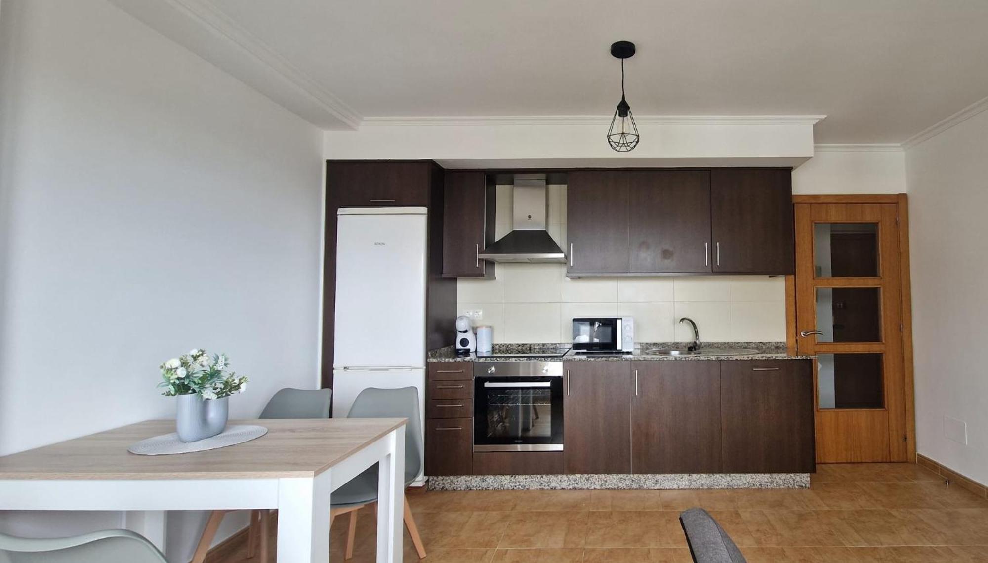 Apartamento Faro Burela Buitenkant foto