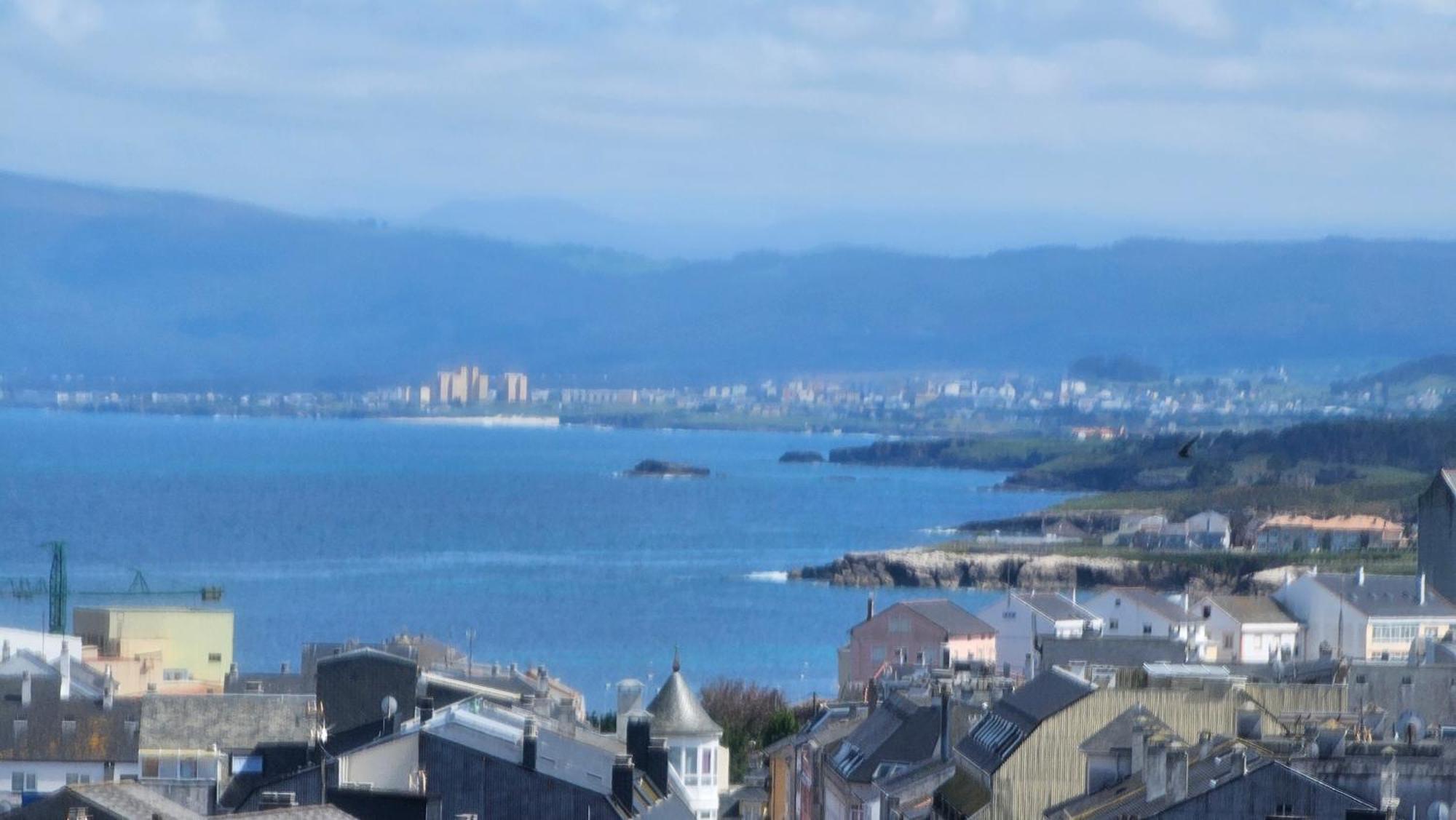 Apartamento Faro Burela Buitenkant foto
