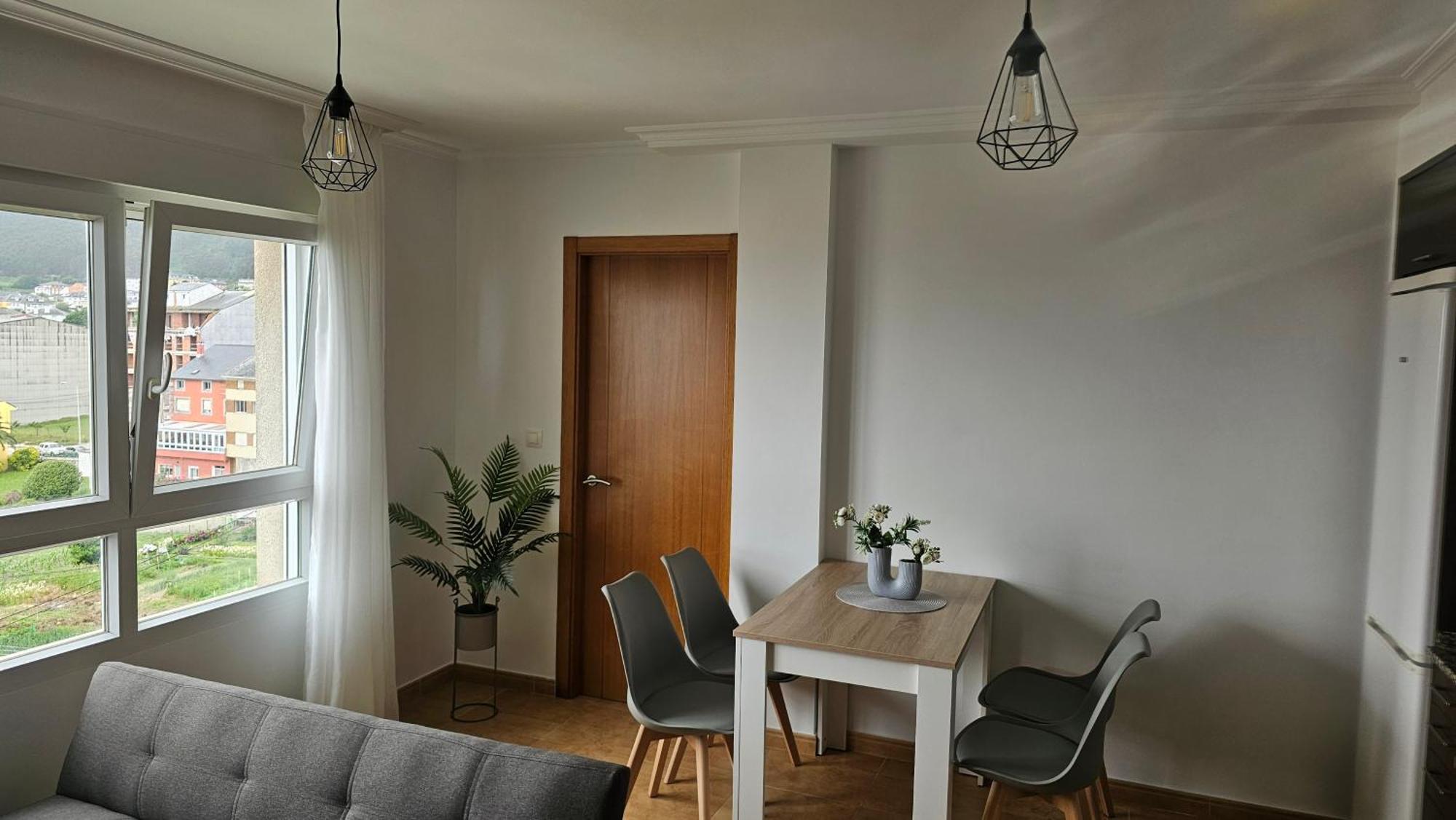 Apartamento Faro Burela Buitenkant foto