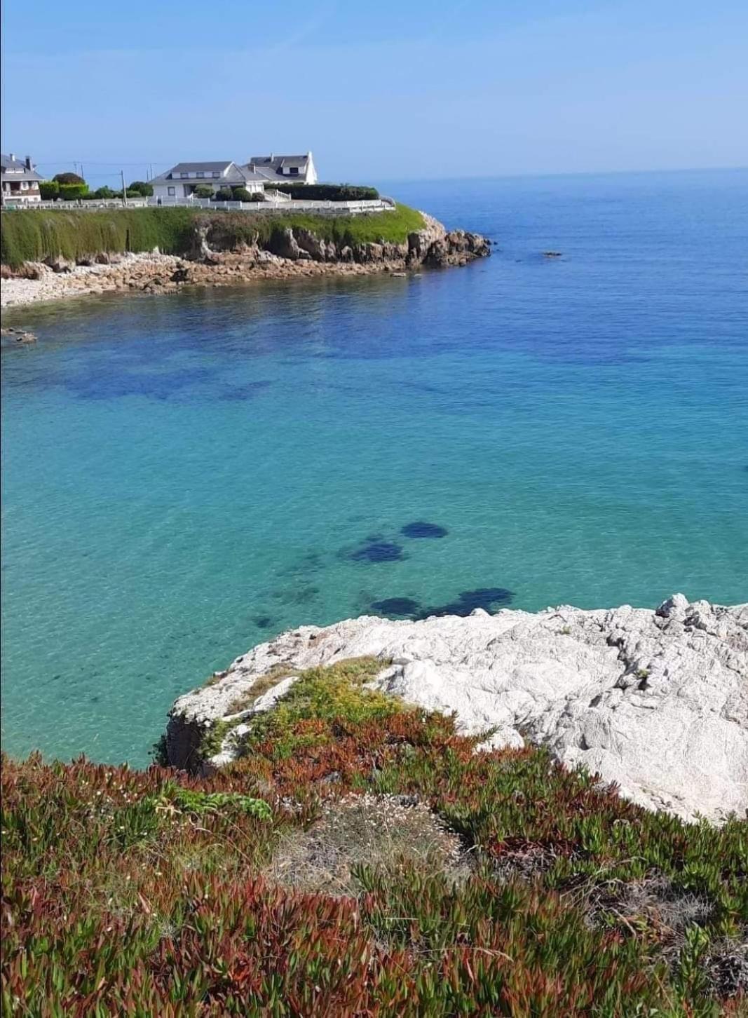 Apartamento Faro Burela Buitenkant foto