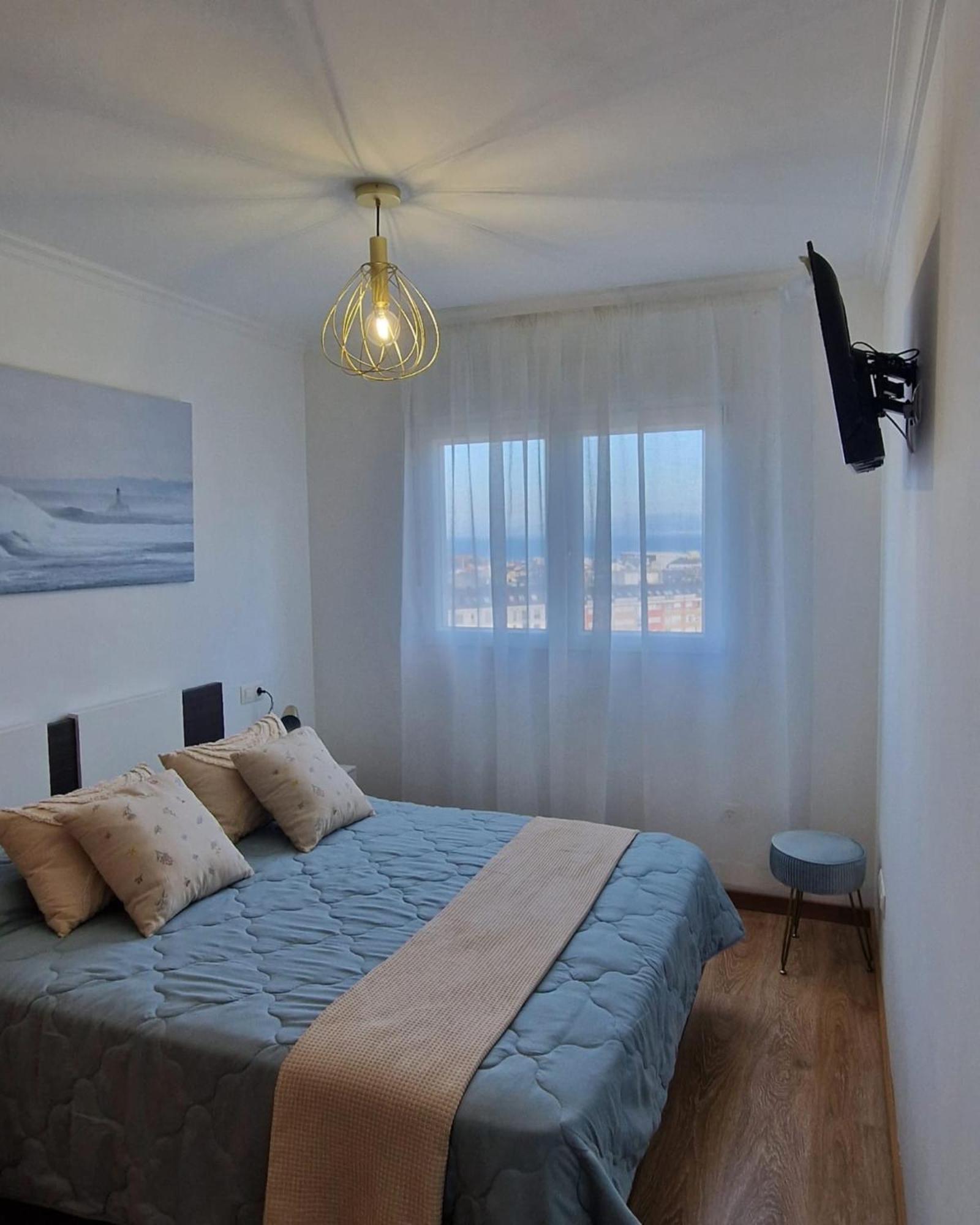 Apartamento Faro Burela Buitenkant foto